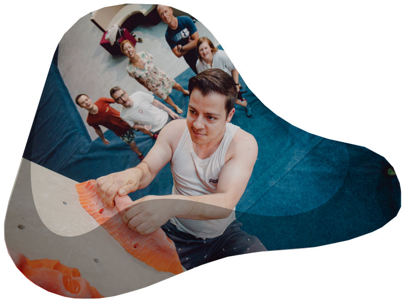 teambuilding man klimt